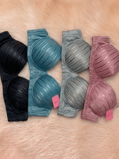 Vareno Wear 4 Pcs Everyday Comfort Padded Bra Bundle for Women Best Deal Pakistan