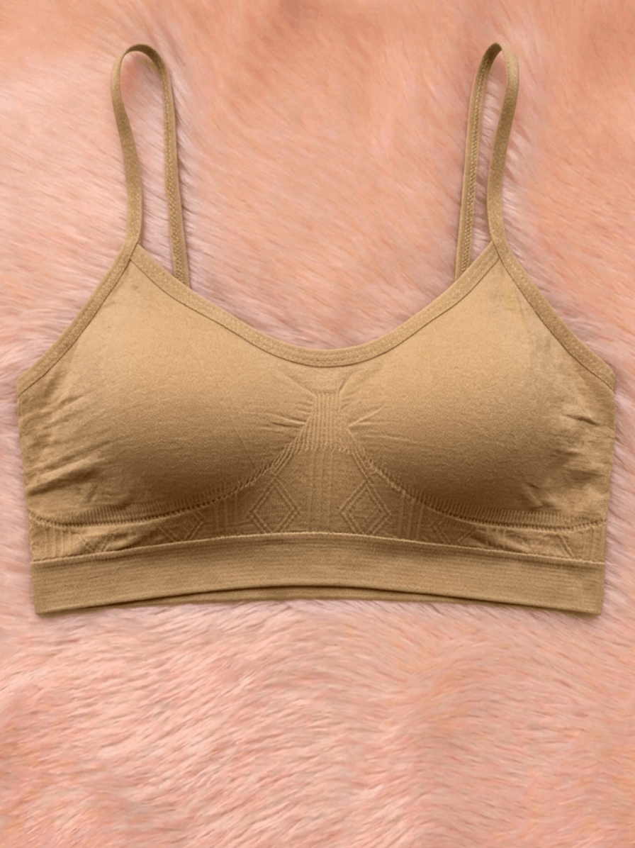 Vareno Wear Seamless Cami Bra for Women – Wireless Soft Stretch Everyday Bra Pakistan